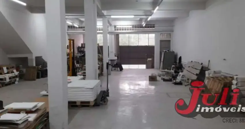 Salão comercial com mezanino 350 mts² - jardim orlandina - são bernardo do campo