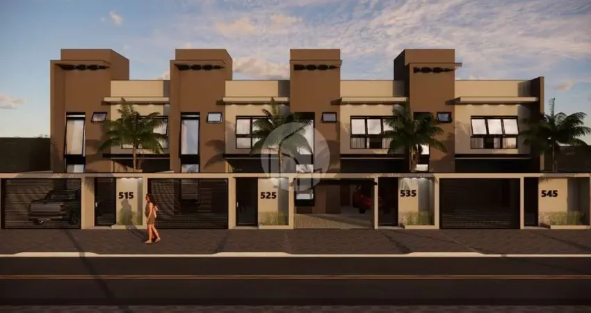 Residencial rs3 - sobrado com piscina privativa no glória – 3 quartos e design moderno em joinville