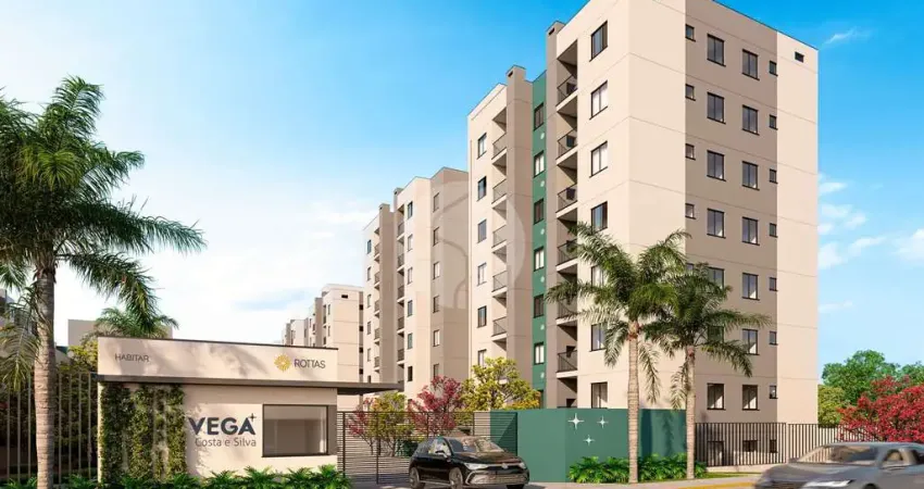 Vega - costa e silva - apartamento com 2 dormitórios e área de lazer completa – vega costa e silva, joinville