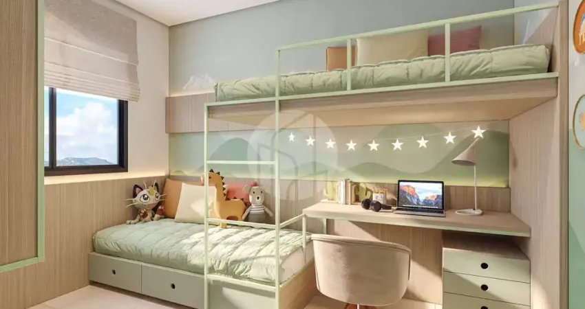 Vega - costa e silva - apartamento com 2 dormitórios e sacada com churrasqueira no vega costa e silva