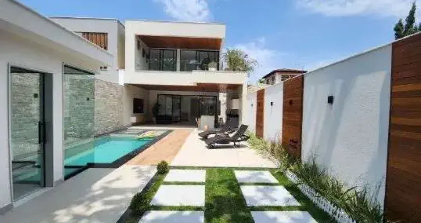 Casa com 4 dormitórios à venda, 400 m² por r$ 4.500.000,00 - barra da tijuca - rio de janeiro/rj