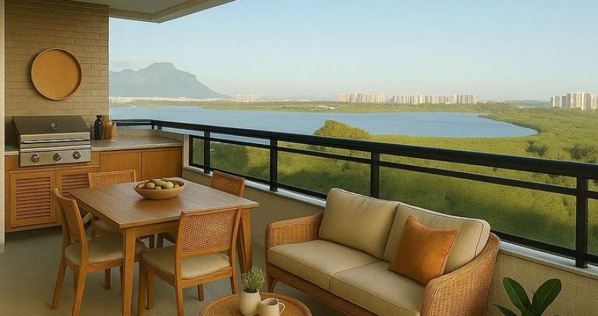Apartamento com 3 dormitórios à venda, 118 m² por R$ 1.350.000,00 - Barra Olímpica - Rio de Janeiro/RJ