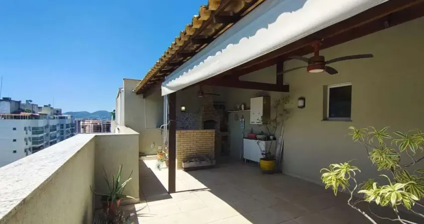 Cobertura com 3 dormitórios à venda, 127 m² por r$ 949.000,00 - barra olímpica - rio de janeiro/rj