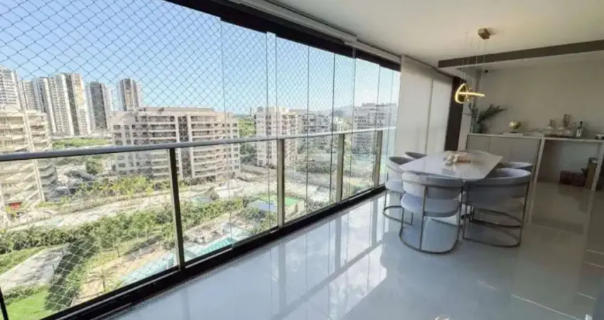 Apartamento com 3 dormitórios para alugar, 123 m² por R$ 22.582,00/mês - Barra da Tijuca - Rio de Janeiro/RJ