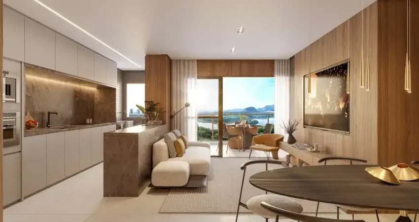 Apartamento com 3 dormitórios à venda, 128 m² por r$ 2.018.000,00 - península - rio de janeiro/rj