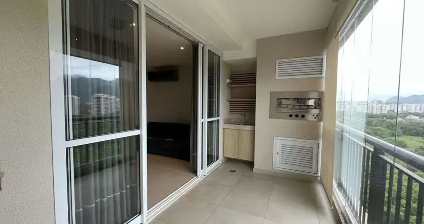 Apartamento com 3 dormitórios para alugar, 145 m² por r$ 14.665,00/mês - barra da tijuca - rio de janeiro/rj