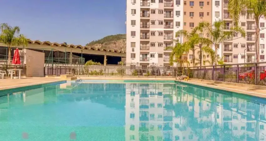 Apartamento com 2 dormitórios à venda, 45 m² por r$ 216. - jacarepaguá - rio de janeiro/rj