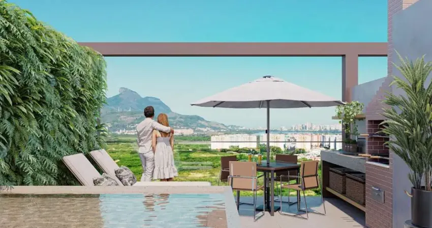 Cobertura com 1 dormitório à venda, 67 m² por r$ 563.470,00 - barra olímpica - rio de janeiro/rj