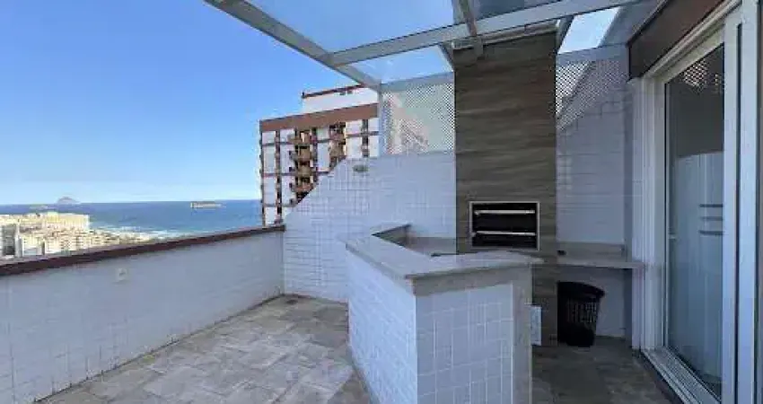 Cobertura com 3 dormitórios à venda, 240 m² por r$ 3.400.000,00 - barra da tijuca - rio de janeiro/rj