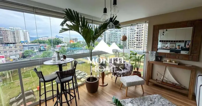 Apartamento com 3 dormitórios para alugar, 75 m² por r$ 5.600/mês - barra olímpica - rio de janeiro/rj