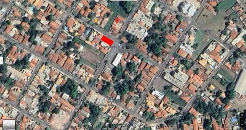 Terreno de esquina de 250 m² à venda no Santa Luzia em Três Lagoas - MS