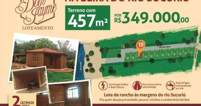 Rancho à venda, Dom Jayme Loteamento Rio Sucuriú - Três Lagoas/MS