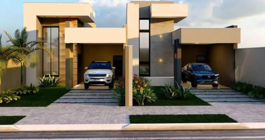 Casas com 3 quartos, sendo 1 suíte - Jardim das Oliveiras - Três Lagoas MS