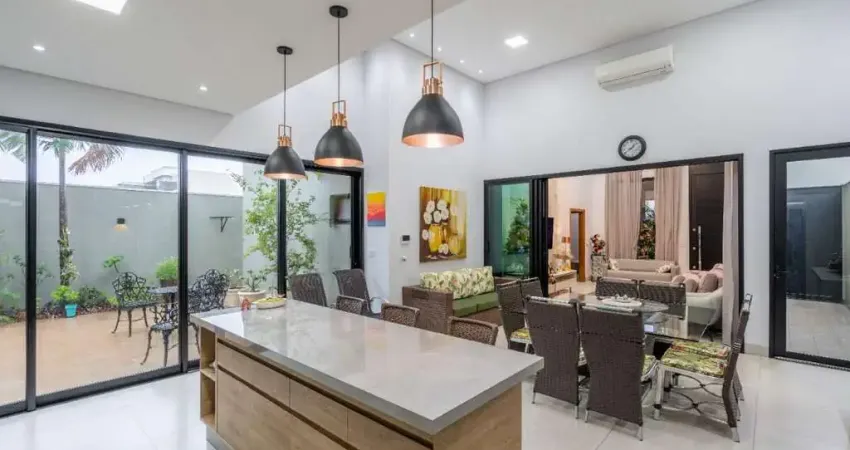 Casa com 3 suítes à venda no Condomínio Village do Lago em Três Lagoas - MS | Sofisticação e Imponência