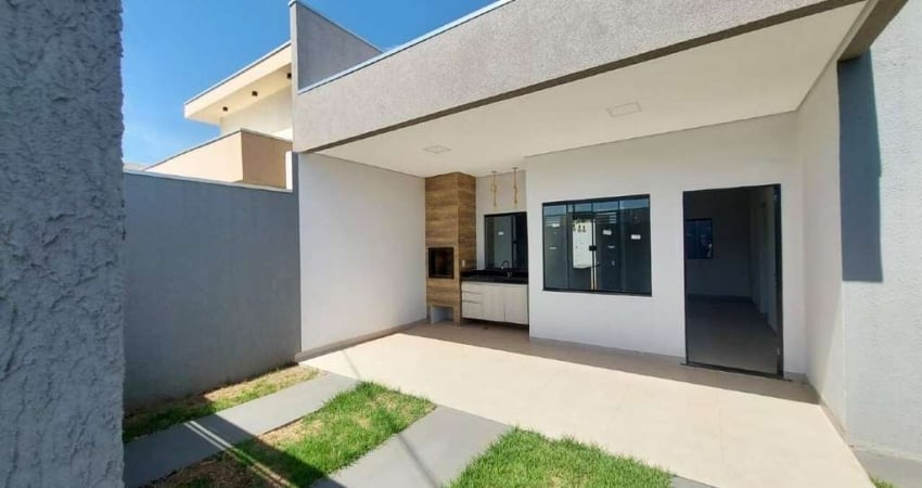 Casas com 2 quartos sendo 1 suíte - Bela Vista da Lagoa - Três Lagoas / MS