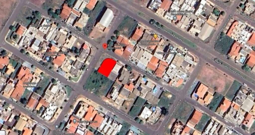 Terreno de esquina de 275 m² no Nova Três Lagoas em Três Lagoas - MS