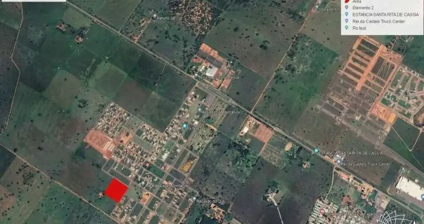 Área de 24.200 m² no Residencial Montanini em Três Lagoas - MS