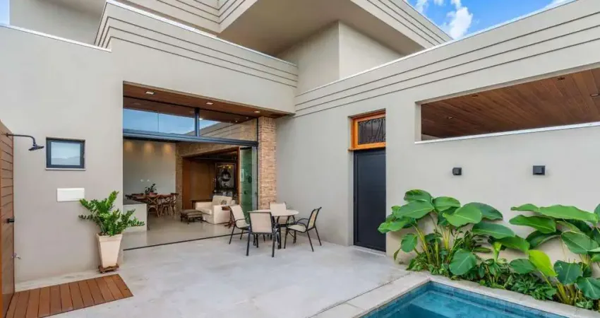 Casa à venda no Condomínio Portal das Águas – 4 Quartos | Design arrojado e elegância natural