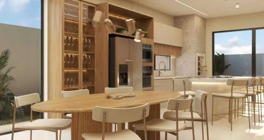 Casa em Condominio 3 Suítes 174 M² Villa de Léon Três Lagoas / Ms
