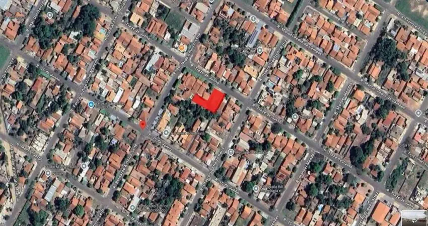 Área de 1.600 m² à venda no bairro Santa Rita em Três Lagoas - MS