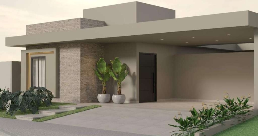 Casa térrea à venda na planta no Condomínio La Paloma em Três Lagoas/MS