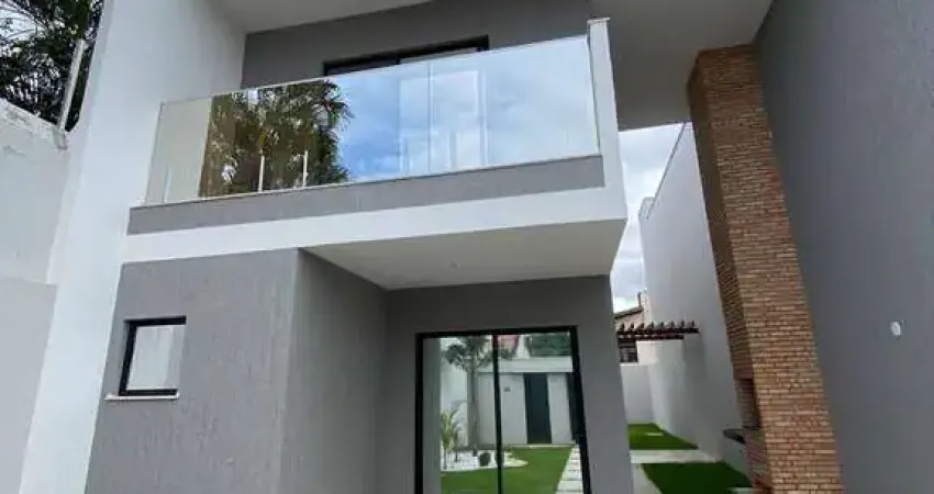 Casa Moderna com 3 suítes na Sapiranga