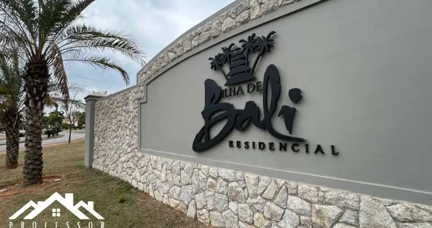 Ótimo Terreno de Esquina no Condomínio Ilha de Bali em Limeira-SP (P)