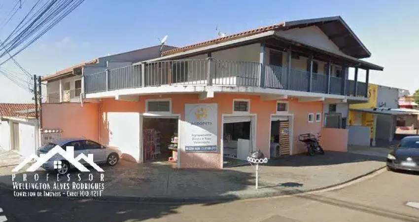 Sobrado com Salão Comercial e Casa no Jd. Lago Azul em Limeira-SP (RB)