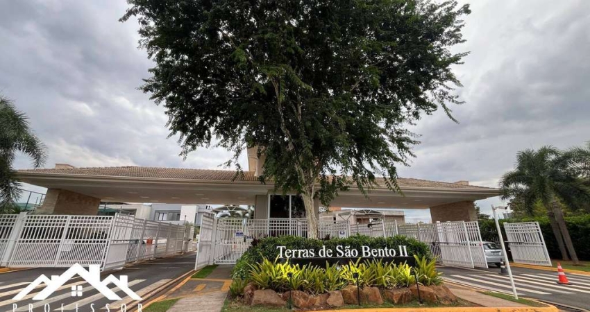 Terreno Plaino no Condomínio Terras de São Bento II em Limeira-SP