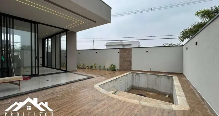 Casa de esquina nova à venda no condomínio vale das oliveiras em limeira-sp