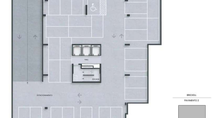 Apartamento Garden à venda no Brickell com 2 quartos e 83m²