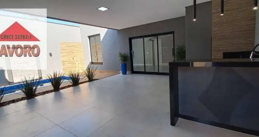 Casa com 3 dormitórios e piscina à venda, Jardim Colina - Americana/SP, 136 m², Espaço Gourmet