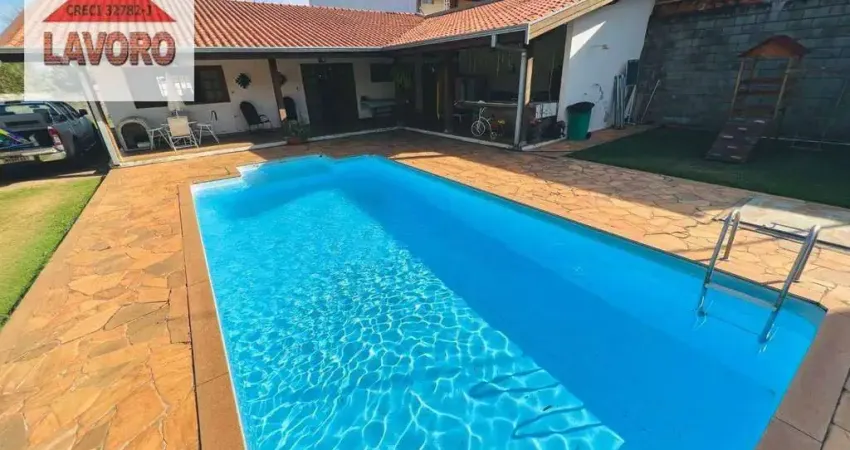 Chácara com 2 dormitórios (1 suíte) à venda, chác.acapulco, nova odessa-sp, at 1000 m², ac 200 m², piscina, espaço gourmet, churr, forno/fogão a lenha