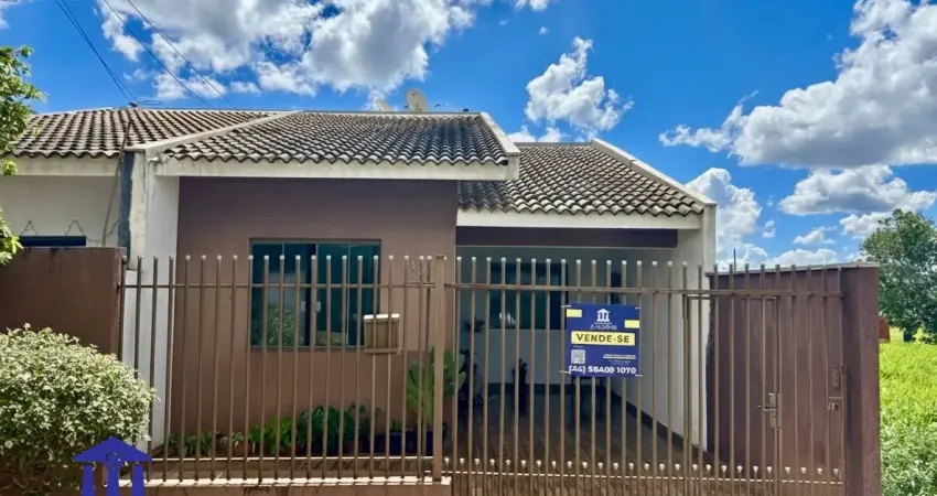 Casa de 81,40m², em terreno de 132,18m², situado no jardim colina verde, no município de iguaraçu-pr