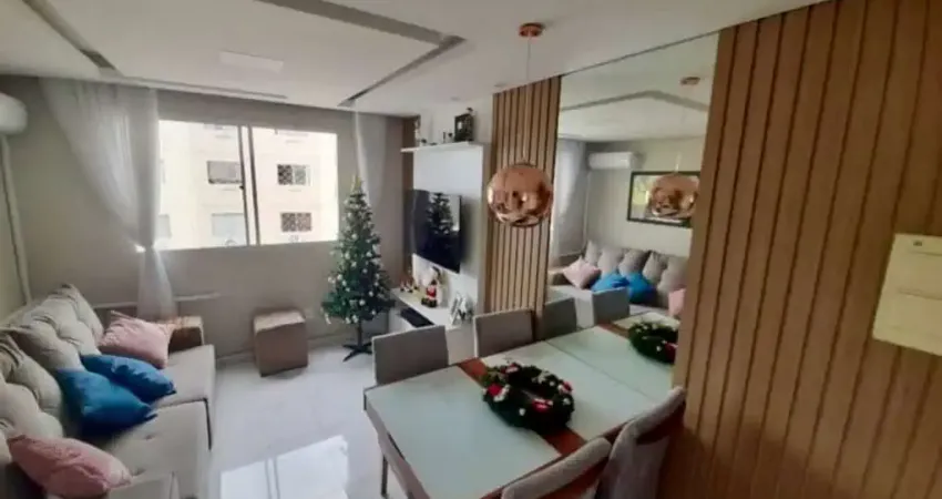 Apartamento semi mobiliado de 2 quartos condomínio vida alegre sarandi