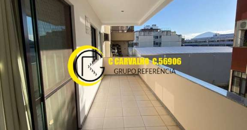 Apartamento no Recreio, 3 quartos (1 suite), varanda e 2 vagas de garagem