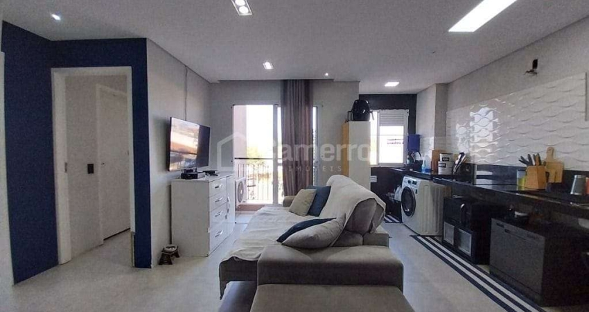 Apartamento com 2 dormitórios à venda, 55 m² por R$ 356.000,00 - Candido Bertine - Santa Bárbara D'