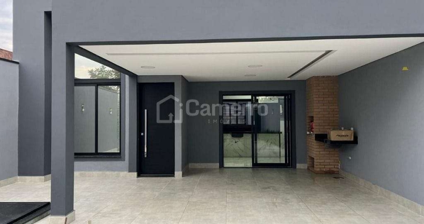 Casa com 3 dormitórios, sendo 1 suíte,  à venda por R$ 950.000 - Terra Azul - Santa Bárbara D'Oeste