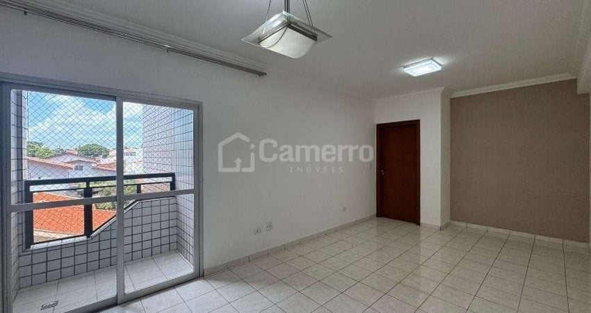 Apartamento com 3 dormitórios para alugar, 150 m² por R$ 2.000/mês - Cariobinha - Americana/SP