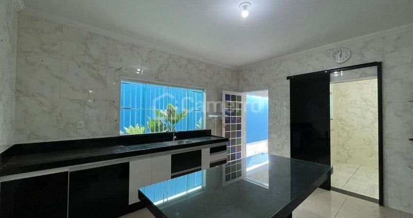 Casa com 3 dormitórios para alugar, 149 m² por R$ 3.240,00/mês - Jardim Fernando Mollon - Santa Bár
