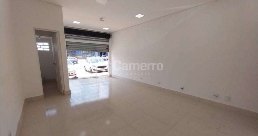 Salão para alugar, 57 m² por R$ 5.500/mês - Vila Belvedere - Americana/SP