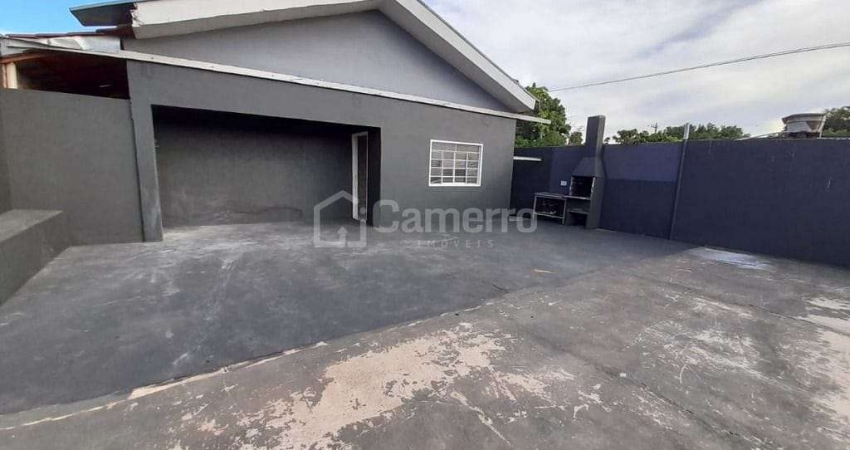 Casa com 2 dormitórios para alugar, 70 m² por R$ 1.500,00/mês - Jardim Brasília - Santa Bárbara D'O