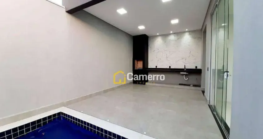 Casa com 3 dormitórios, sendo 1 suíte,  à venda, 160 m² por R$ 1.200.000 - Jardim Terramérica II - Americana/SP