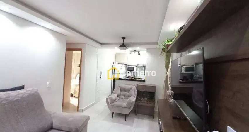 Apartamento com 2 dormitórios e giardino à venda, 49 m² por R$ 230.000 - Jardim das Laranjeiras - Santa Bárbara D'Oeste/SP