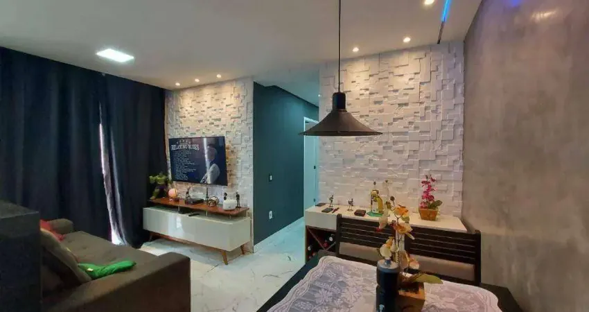 Apartamento com 2 dormitórios à venda, 60 m² por R$ 300.000,00 - Candido Bertine - Santa Bárbara D'Oeste/SP