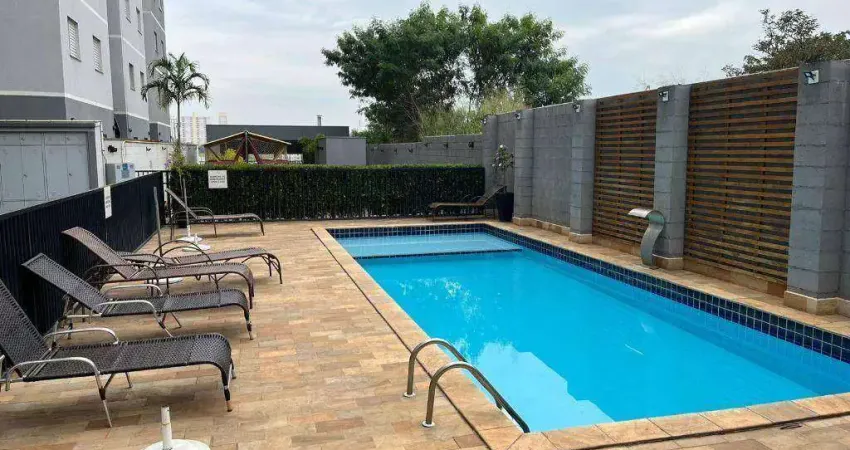 Apartamento com 2 dormitórios, sendo 1 suíte,  à venda, 58 m² por R$ 260.000 - Jardim São Domingos - Americana/SP