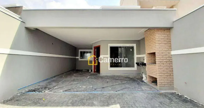Casa com 3 dormitórios à venda, 129 m² por R$ 650.000,00 - Parque Universitário - Americana/SP