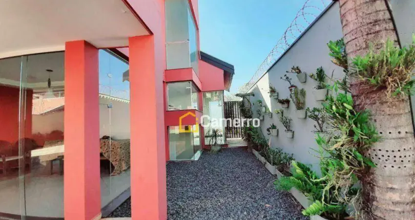 Casa com 4 dormitórios à venda, 280 m² por R$ 1.200.000,00 - Parque Novo Mundo - Americana/SP