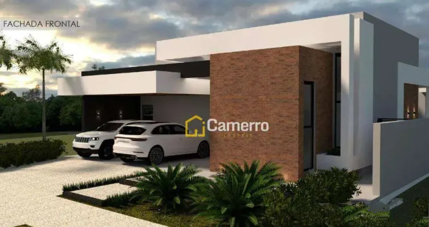 Casa com 4 dormitórios, sendo 3 suítes,  à venda, 270 m² por R$ 1.800.000 - Fazenda Santa Lúcia - Americana/SP