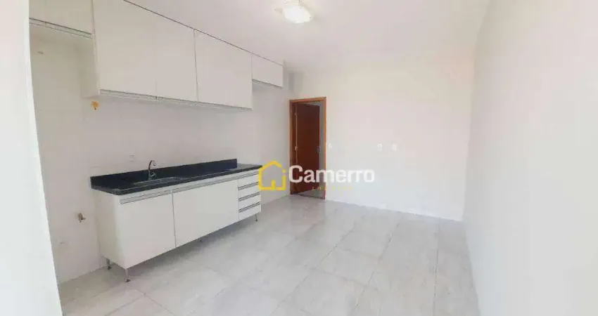 Apartamento com 1 dormitório para alugar, 40 m² por R$ 1.200/mês -